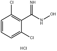 2,6-Dichlorobenzamidoxime hydrochloride Struktur