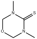 3,5-DIMETHYL-PERHYDRO-1,3,5-OXADIAZINE-4-THIONE Struktur