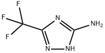 3-(trifluoromethyl)-1H-1,2,4-triazol-5-amine(SALTDATA: FREE) Struktur