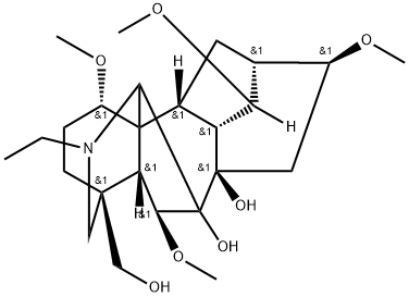 lycoctonine Struktur