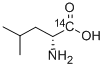 D-LEUCINE, [1-14 C] Struktur