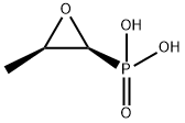 [[2S,3R,(+)]-3-Methyloxiran-2-yl]phosphonic acid Struktur