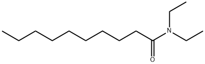 N,N-Diethyldecanamide Structure