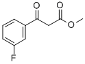 3-(3-FLUORO-PHENYL)-3-OXO-PROPIONIC ACID METHYL ESTER Struktur