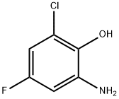 Phenol,  2-amino-6-chloro-4-fluoro- Struktur