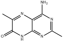 7(1H)-Pteridinone,4-amino-2,6-dimethyl-(9CI) Struktur