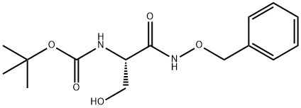 N-BOC-L-SER-NHOBN Struktur