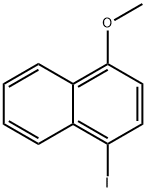 1-iodo-4-Methoxynaphthalene Struktur