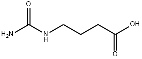 4-UREIDO-BUTYRIC ACID Struktur