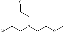 BIS-(2-CHLORO-ETHYL)-(2-METHOXY-ETHYL)-AMINE Struktur