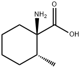 Cyclohexanecarboxylic acid, 1-amino-2-methyl-, (1R,2R)- (9CI) Struktur