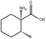 Cyclohexanecarboxylic acid, 1-amino-2-methyl-, (1S,2R)- (9CI) Struktur