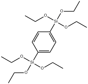 1 4-BIS(TRIETHOXYSILYL)BENZENE  96 Struktur