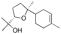 (2S)-α,α,5-トリメチル-5β-[(S)-4-メチル-3-シクロヘキセン-1-イル]テトラヒドロ-2α-フランメタノール 化學(xué)構(gòu)造式