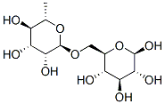 6-O-(6-deoxy-alpha-L-mannopyranosyl)-beta-D-glucose   Struktur