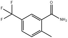 2-Methyl-5-(trifluoromethyl)benzamide Struktur