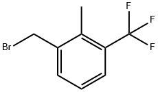 2-Methyl-3-(trifluoromethyl)benzyl bromide Structure