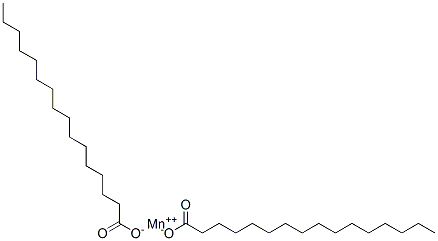 manganese dipalmitate Struktur