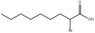 2-BROMONANOIC ACID Struktur