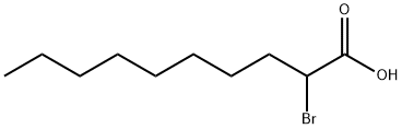 2-BROMODECANOIC ACID Struktur