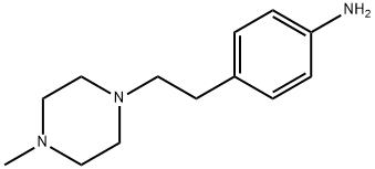 4-[2-(4-methylpiperazin-1-yl)ethyl]aniline Struktur