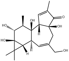 4ALPHA-PHORBOL Struktur