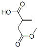 methyl hydrogen 2-methylenesuccinate Struktur