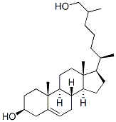 Cholest-5-ene-3beta,26-diol Struktur