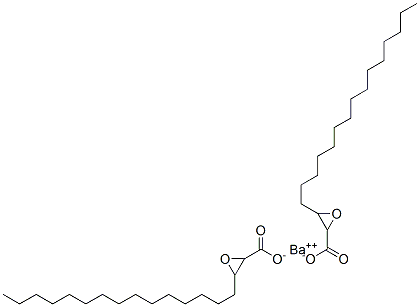 barium epoxyoctadecanoate Struktur