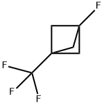 Bicyclo[1.1.1]pentane, 1-fluoro-3-(trifluoromethyl)- (9CI) Struktur