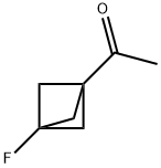 Ethanone, 1-(3-fluorobicyclo[1.1.1]pent-1-yl)- (9CI) Struktur