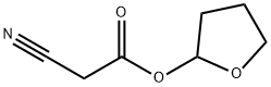 Acetic acid, cyano-, tetrahydro-2-furanyl ester (9CI) Struktur