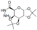 1,2:3,4-DI-O-ISOPROPYLIDENE-ALPHA-D-GALACTURONIC ACID HYDRAZIDE Struktur