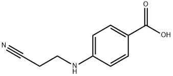 Benzoic acid, p-[(2-cyanoethyl)amino]- (7CI,8CI) Struktur