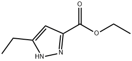 5-Ethyl-2H-pyrazole-3-carboxylic acid ethyl ester Struktur