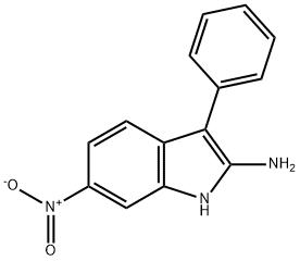 2-AMino-3-phenyl-6-nitroindole Struktur