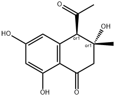 4-(trans)-Acetyl-3,6,8-trihydroxy-3-
Methyldihydronaphthalenone