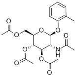 2'-METHYLPHENYL 2-ACETAMIDO-3,4,6-TRI-O-ACETYL-2-DEOXY-BETA-D-GLUCOPYRANOSIDE Struktur