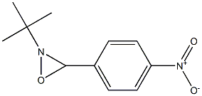 2-TERT-BUTYL-3-(4-NITROPHENYL)-1,2-OXAZIRIDINE Struktur