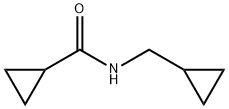 Cyclopropanecarboxamide, N-(cyclopropylmethyl)- (8CI,9CI) Struktur