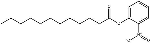 O-NITROPHENYL LAURATE Struktur