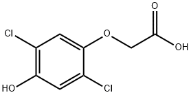 2,5-dichloro-4-hydroxyphenoxyacetic acid Struktur