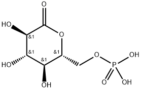 (3,4,5-trihydroxy-6-oxo-oxan-2-yl)methoxyphosphonic acid Struktur