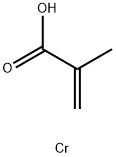 chromium(3+) methacrylate  Struktur