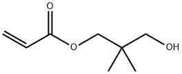 3-hydroxy-2,2-dimethylpropyl acrylate Struktur