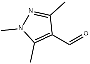 1,3,5-Trimethyl-1H-pyrazole-4-carboxaldehyde Struktur