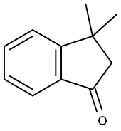 3,3-DIMETHYL-1-INDANONE Struktur