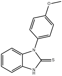 1-(4-METHOXY-PHENYL)-1H-BENZOIMIDAZOLE-2-THIOL Struktur