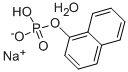 1-NAPHTHYL PHOSPHATE MONOSODIUM SALT MONOHYDRATE