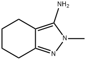 2-Methyl-4,5,6,7-tetrahydro-2H-indazol-3-aMine Struktur